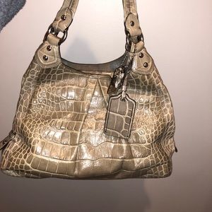 Limited Edition Coach snake skin purse.